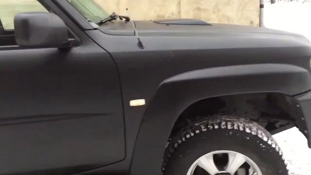 Покраска авто Ниссан Патрол композитом DEMPINOX. смотреть онлайн