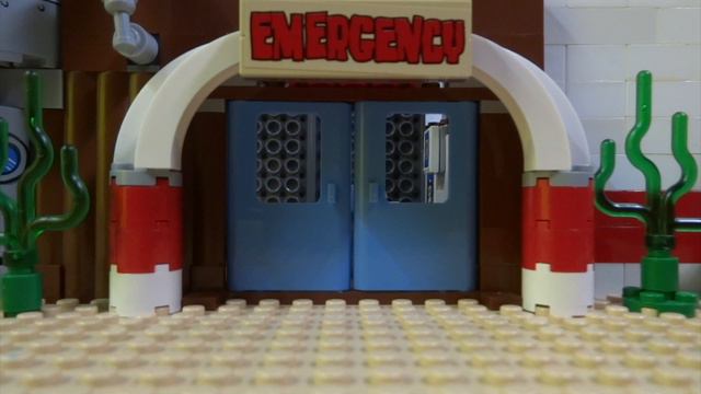 Mega Bloks Spongebob - GARY'S VISIT TO THE VET смотреть онлайн