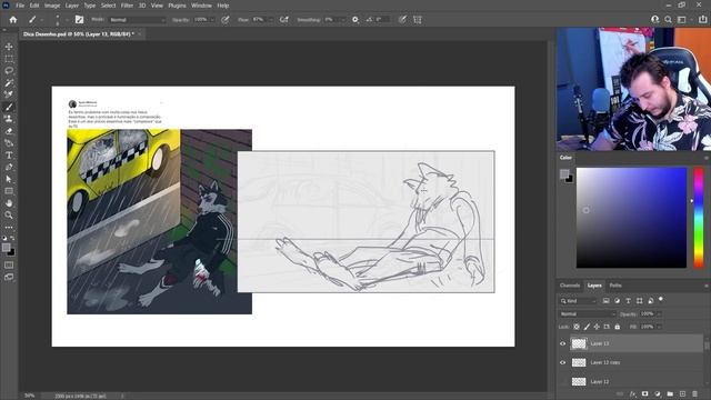 CORRIGI, SEM DÓ, a composição de Inscrito FURRY!