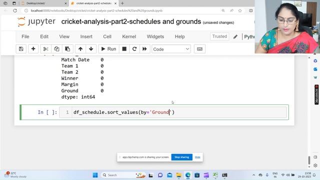51. World cup Cricket - Data Analysis and statistics - Part2 - Python Code смотреть онлайн
