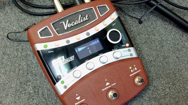 Digitech Vocalist Live Harmony Demo