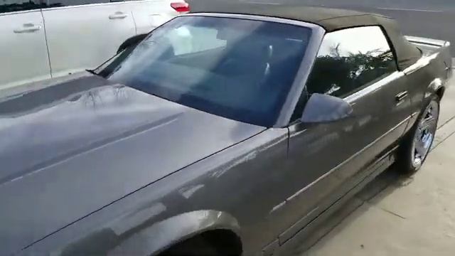 1989 Chevrolet Camaro Rs convertible смотреть онлайн