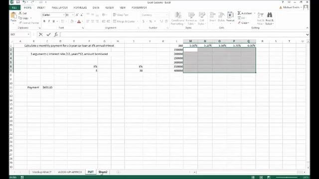 Excel Lessons Fall 14 CSC 102-ON1 смотреть онлайн