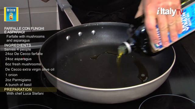 PastaMania #07: "Farfalle Funghi Asparagi" (Farfalle with Mushrooms and Asparagus) смотреть онлайн