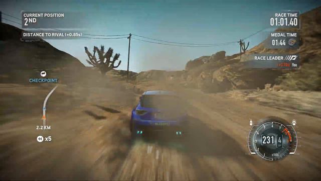 Need For Speed: The Run - Subaru Impreza WRX STi - Challenge Series - Rally Challenge - Gameplay