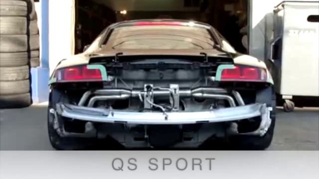 Audi R8 V8 QuickSilver Exhaust Comparison