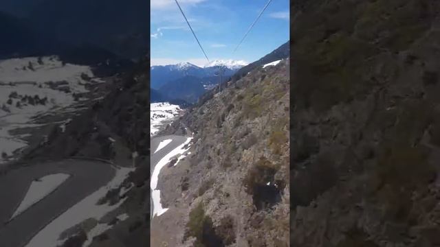 Андорра 2018. Из зимы в лето. Спуск на Фуникамп в Энкамп. смотреть онлайн