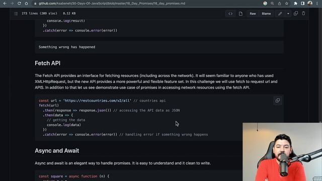 30 Günde Javascript - 18. Gün (Promise, Fetch, Async/Await) смотреть онлайн