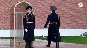 НЕОЖИДАННЫЙ СЛУЧАЙ при смене КАРАУЛА / смена караула на КРАСНОЙ ПЛОЩАДИ