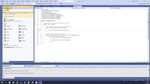 Создание коммита, связанного с Issue в Github из Visual Studio смотреть онлайн