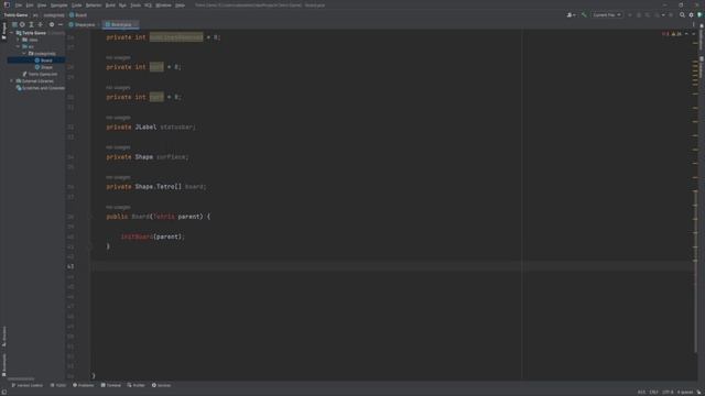 JAVA TETRIS GAME - How to code a Tetris Game in *7 MINUTES* смотреть онлайн