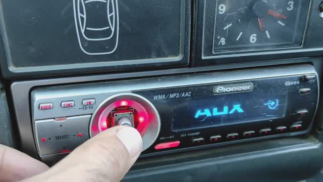 Активация AUX на Pioneer DEH-6800MP смотреть онлайн
