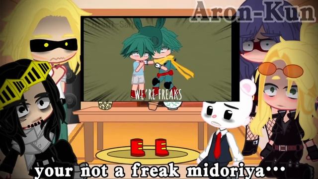 Pro heroes react to… || sad/angst deku || mha/bnha || Aron Kun || READ DESC смотреть онлайн