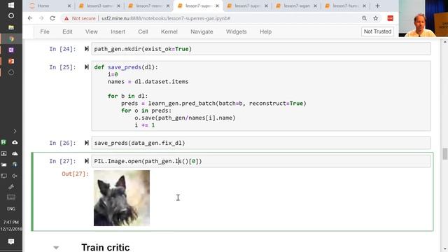 Lesson 7: Deep Learning 2019 - Resnets from scratch; U-net; Generative (adversarial) networks смотреть онлайн