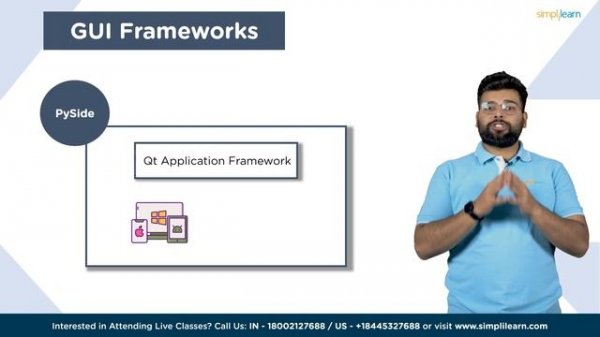 Python GUI Libraries 2023 | 7 Best GUI Framework for Python | Python For Beginners | Simplilearn