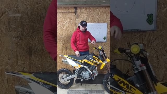 Китайский питбайк Jmc 150. смотреть онлайн