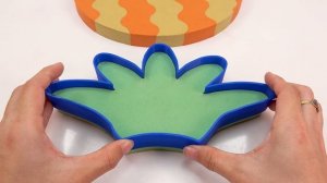 ДЛЯ МАЛЫШЕЙ ! Как сделать нарезку ананаса из кинетического песка ASMR