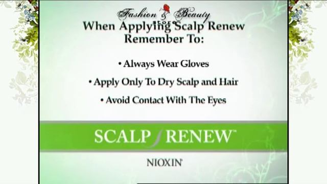 Nioxin Scalp Renew Treatment Introduction Video смотреть онлайн