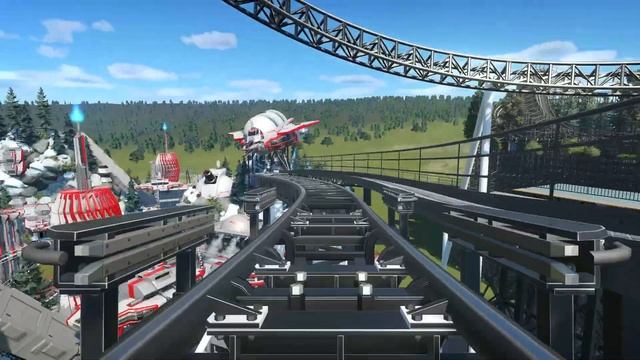 Thrilling High Roller Coaster POV with high speed l Realistic Simulation смотреть онлайн