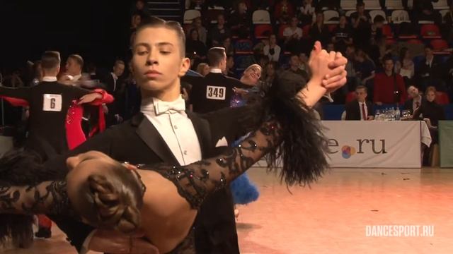 Кабисов Тимур - Казанцева Дарья, 1/4 Tango смотреть онлайн