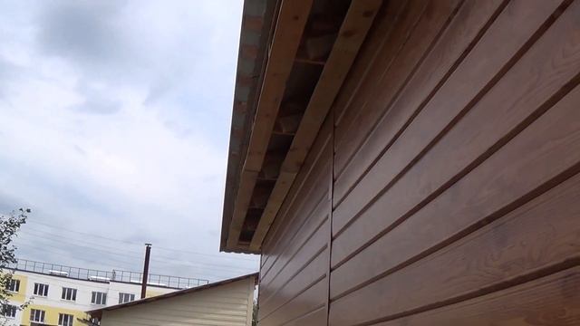 01.07-10.08.2019 Часть 1. Подшив крыши газобетонного дома смотреть онлайн