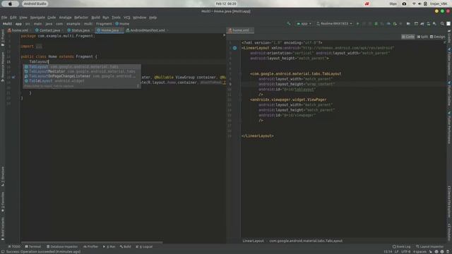 How to Create Multiple Fragment in Single Activity|Multiple Child Fragment|Android Tutorial in Tami смотреть онлайн