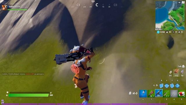 Я играю в Fortnite на ноутбуке (я хз поч лагает, у меня всё норм с бандикамом что то не то) смотреть онлайн