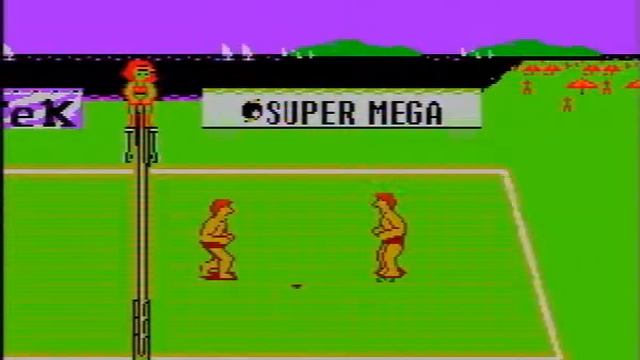Venice Beach Volleyball (SUPER MEGA) (Shitty NES Pirate Game) Gameplay смотреть онлайн