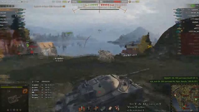 World of Tanks (WoT или Мир Танков) – IS-7 (ИС7) – Фьорды (озвучка экипажа WarFared) смотреть онлайн