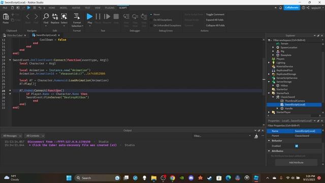 How to make a Basic Sword Skill in Roblox! [Consecutive Slashes] (Roblox Studio Scripting Tutorial) смотреть онлайн