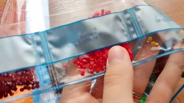 Распаковка картины из алмазов,производитель (DIAMOND PAINTING) смотреть онлайн