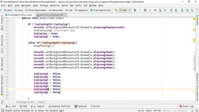 #31 Android Piano App Development Tutorial Part 31 - Code the PlayAcitivity смотреть онлайн