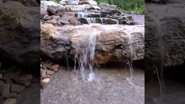 Терасса, пруд для купания с резиновой мембраной. Делаем дикий естественный водопад на участке. смотреть онлайн