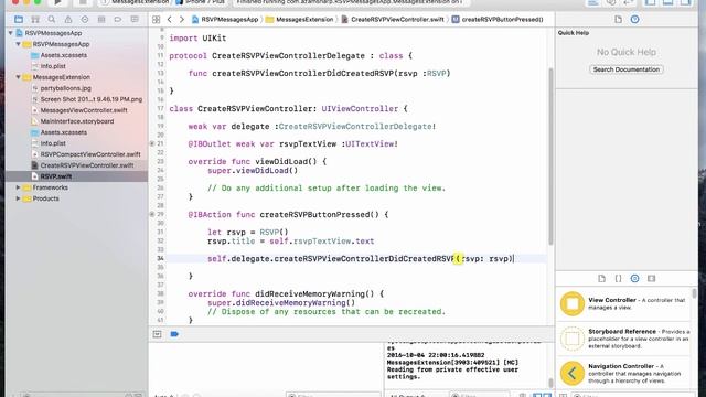 #104 Creating RSVP iMessages App in iOS 10 Using Swift 3 Part 1 смотреть онлайн