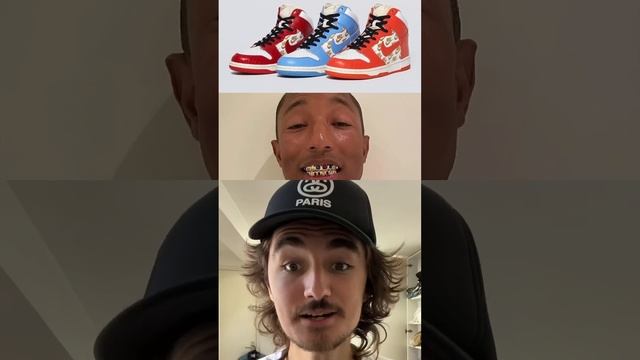 Этих кроссовок всего З на весь мир... #коллаборация #кроссовки #nike #найк #jordan #джордан #suprem смотреть онлайн