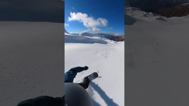 Открыли сезон на скитуре в Красной Поляне 22/23 #фрирайд #сноуборд #скитур #burton #краснаяполяна