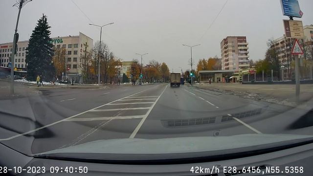 Новополоцк, микрик выпихнул с полосы смотреть онлайн