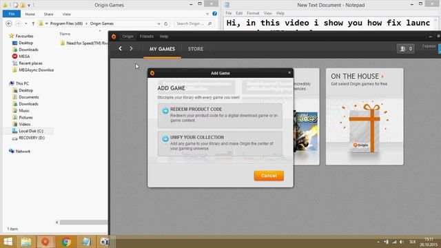 Need for Speed Rivals has stopped working / APPCRASH FIX смотреть онлайн