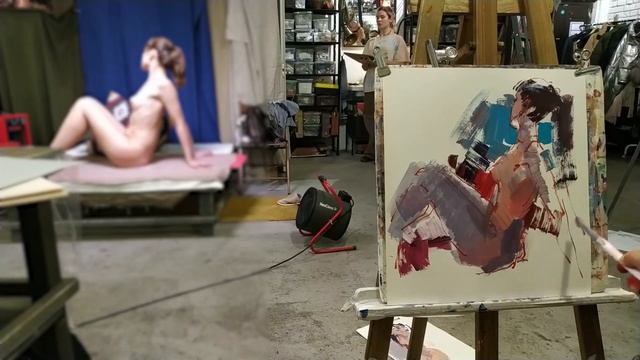 753 Ню Живопись с натуры смотреть онлайн