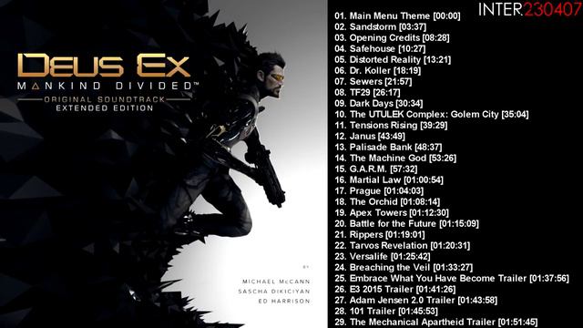 Deus Ex Mankind Divided Original Soundtrack Extended Edition смотреть онлайн