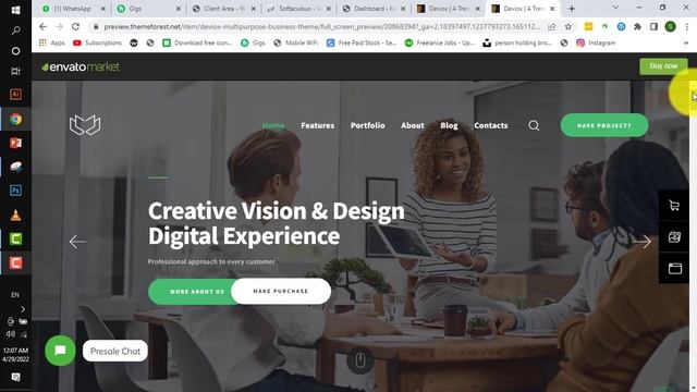 Deviox Agency Business WordPress theme 100% Free| Best Agency Theme | Business Theme Download смотреть онлайн