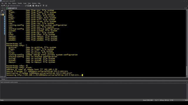 Cisco - CCENT/CCNA R&S (100-105) – Upgrading IOS on a Cisco 887 .49 смотреть онлайн