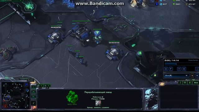 StarCraft 2 терран vs протосс ветеран 1 часть смотреть онлайн