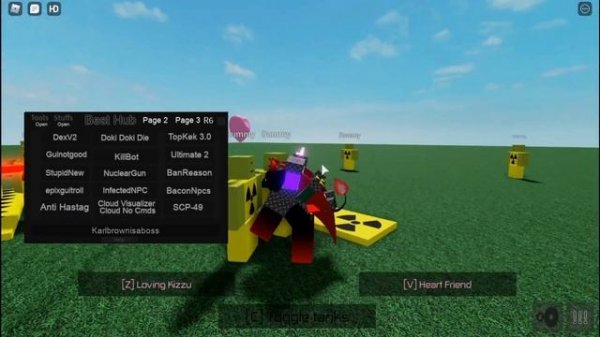 Roblox Best Hub Script Showcase
