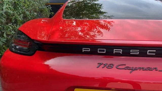 Porsche | 718 Cayman S | Guards Red смотреть онлайн