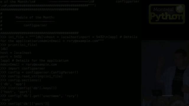 Module of the Month: configparser #MP47 смотреть онлайн