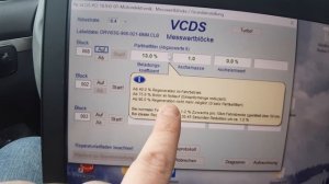 Регенерация (Прожиг) сажевого фильтра DPF на VW Touran с помощью VCDS(Пошагово)