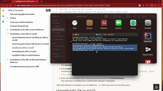 Install Java - Real Time - IntelliJ and Mac смотреть онлайн