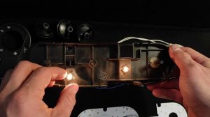 Led подсветка блока печки Chevrolet Niva/Travel