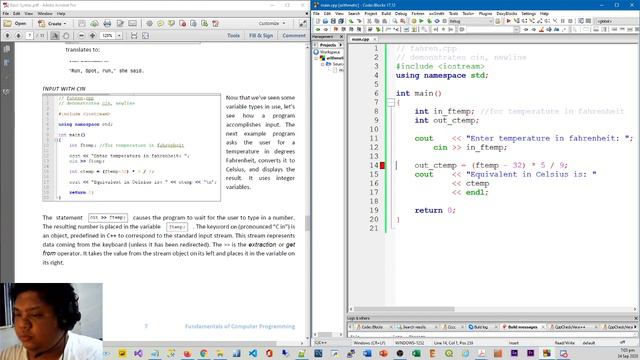 (byte size)Fundamentals in Programming C++ - Lesson 3: Basic Syntax- CIN Statement [3/5] смотреть онлайн